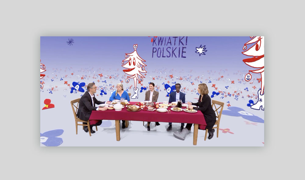 Świąteczna edycja programu Kwiatki Polskie